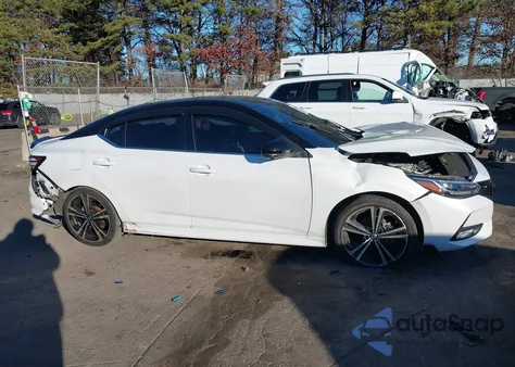 2022 Nissan Sentra Sr Xtronic Cvt from USA, damaged, VIN 3N1AB8DV9NY277880